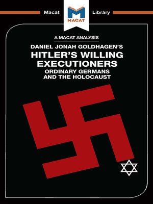 cover image of An Analysis of Daniel Jonah Goldhagen's Hitler's Willing Executioners